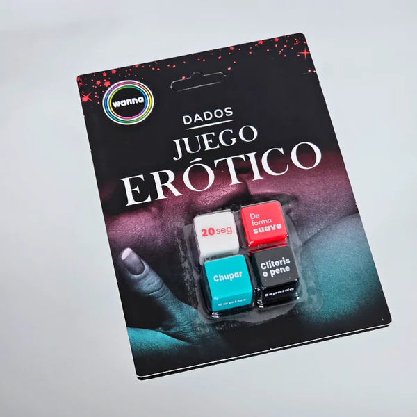 DADOS JUEGO ERÓTICO WANNA