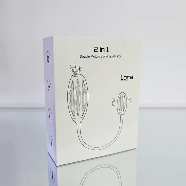 HUEVO VIBRADOR SUCCIONADOR LORA