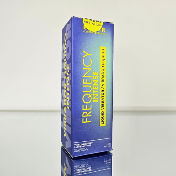 LUBRICANTE FREQUENCY INTENSE VIBRADOR LIQUIDO 15ml ELIXIR