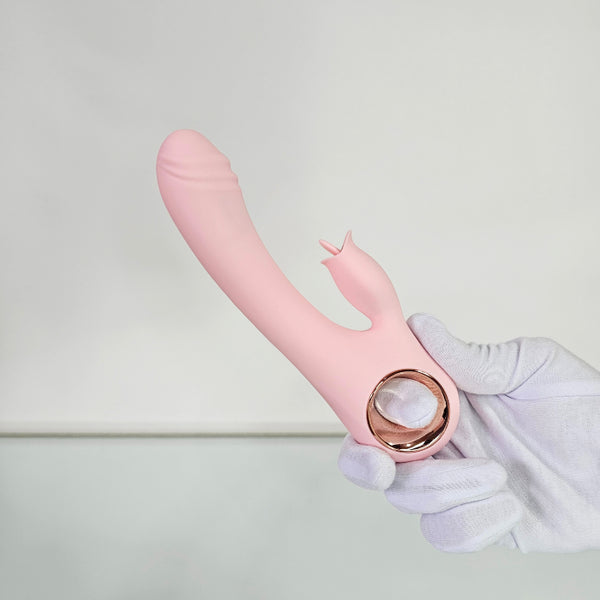 VIBRADOR LENGUA CALEFACCION WE LOVE ROSADO