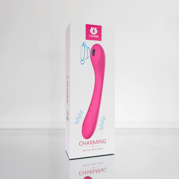 SUCCIONADOR VIBRADOR CHARMING S-HANDE